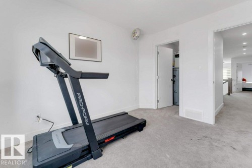 3521 5A Avenue, Edmonton, AB - Indoor Photo Showing Gym Room