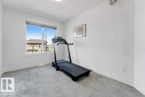 3521 5A Avenue, Edmonton, AB - Indoor Photo Showing Gym Room