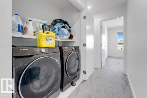 3521 5A Avenue, Edmonton, AB - Indoor Photo Showing Laundry Room