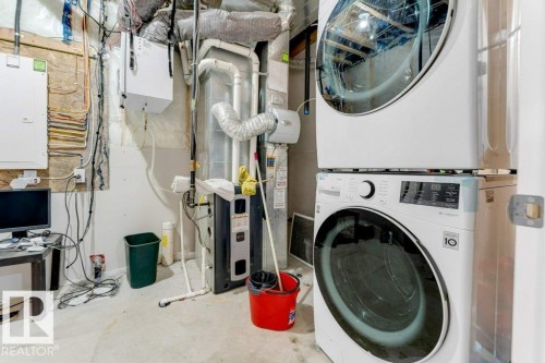 3521 5A Avenue, Edmonton, AB - Indoor Photo Showing Laundry Room