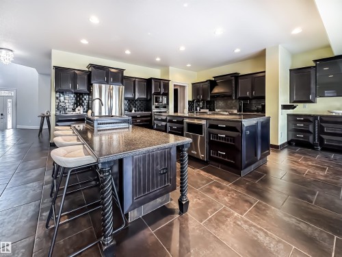 3438 West Landing, Edmonton, AB - Indoor Photo Showing Kitchen With Upgraded Kitchen