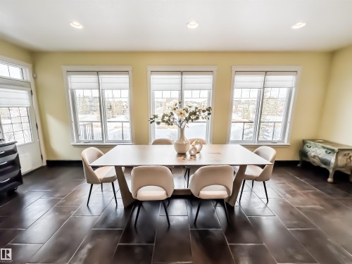 3438 West Landing, Edmonton, AB - Indoor Photo Showing Dining Room
