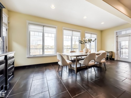 3438 West Landing, Edmonton, AB - Indoor Photo Showing Dining Room