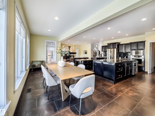 3438 West Landing, Edmonton, AB - Indoor Photo Showing Dining Room