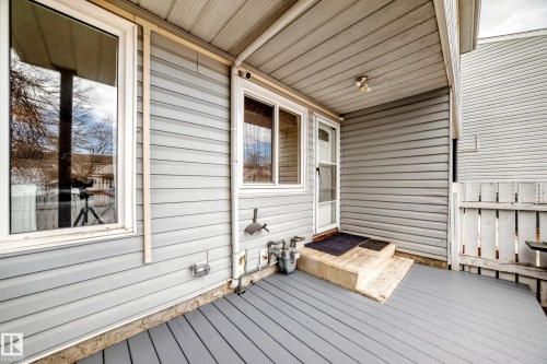 75 Amberly Court, Edmonton, AB - Outdoor With Deck Patio Veranda With Exterior