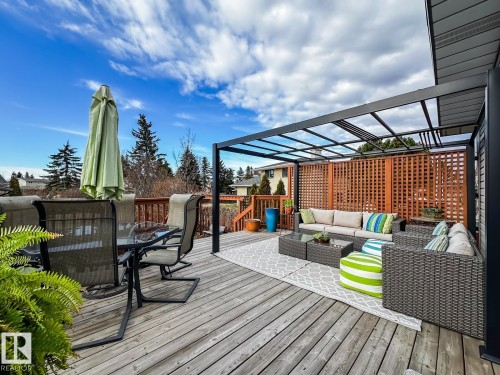 10811 43 Avenue, Edmonton, AB - Outdoor With Deck Patio Veranda With Exterior