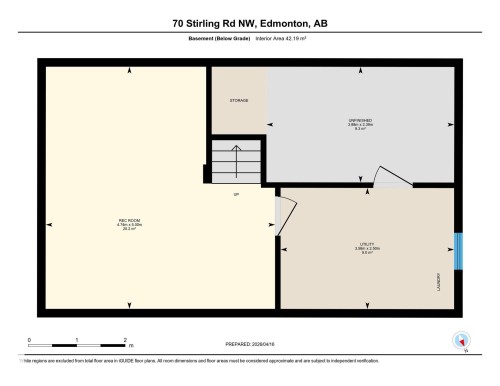 Floor plan - 70 Stirling Road, Edmonton, AB - Other