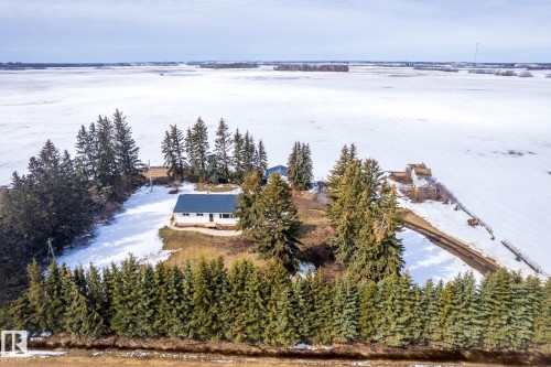 57308 Range Road 251, Rural Sturgeon County, AB - Outdoor With Body Of Water With View