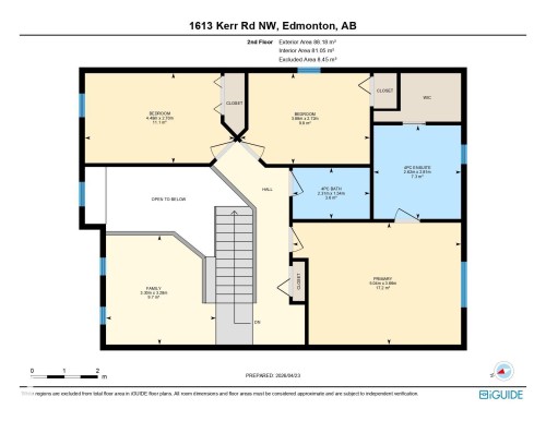 Floor plan - 1613 Kerr Road, Edmonton, AB - Other