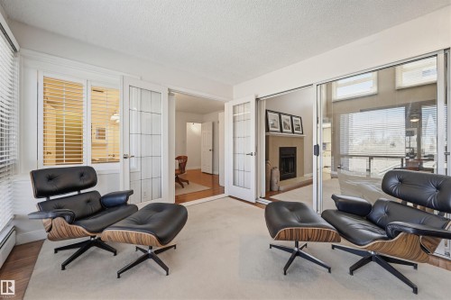 403 10171 119 Street, Edmonton, AB - Indoor With Fireplace