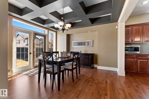 2011 126 Street, Edmonton, AB - Indoor Photo Showing Dining Room