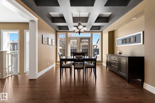 2011 126 Street, Edmonton, AB - Indoor Photo Showing Dining Room