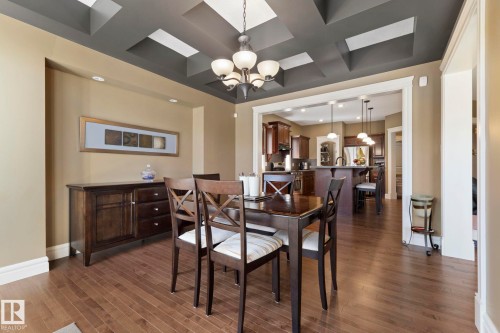 2011 126 Street, Edmonton, AB - Indoor Photo Showing Dining Room