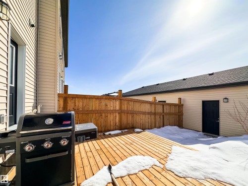 35 Chelles Wynd, St. Albert, AB - Outdoor With Deck Patio Veranda With Exterior