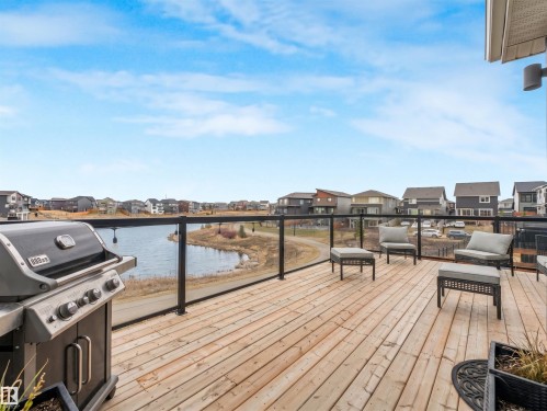 4324 Hawthorn Landing, Edmonton, AB - Outdoor With Deck Patio Veranda With View
