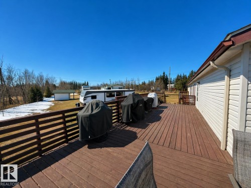4703 51 Avenue, La Corey, AB - Outdoor With Deck Patio Veranda With Exterior