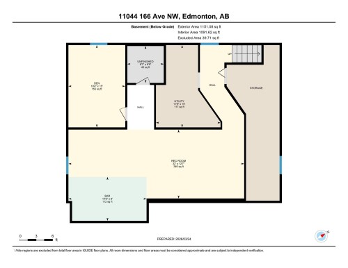Floor plan - 11044 166 Avenue, Edmonton, AB - Other