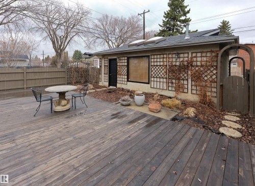8960 77 Avenue, Edmonton, AB - Outdoor With Deck Patio Veranda