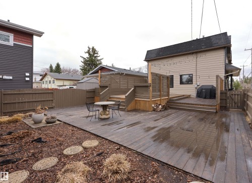 8960 77 Avenue, Edmonton, AB - Outdoor With Deck Patio Veranda With Exterior