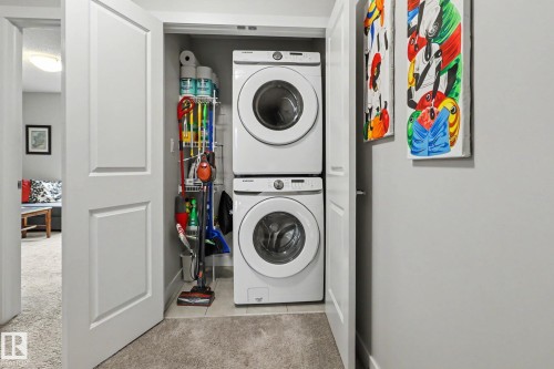 24 165 Cy Becker Blvd, Edmonton, AB - Indoor Photo Showing Laundry Room