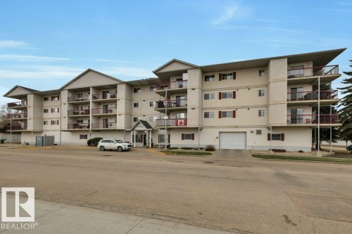 305 4906 47 Avenue, Leduc, AB - Outdoor With Balcony With Facade