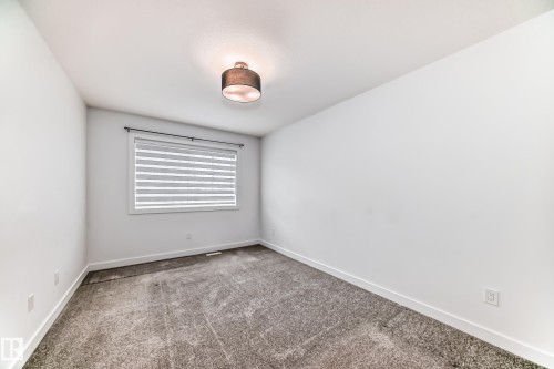 Room with neutral wall paint and gray speckled carpet - 38 1910 Collip View, Edmonton, AB - Indoor Photo Showing Other Room
