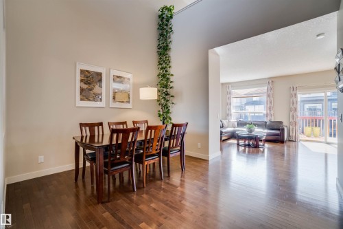 3843 Agar Green, Edmonton, AB - Indoor Photo Showing Dining Room