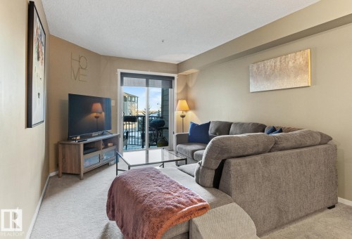 208 18122 77 Street, Edmonton, AB - Indoor Photo Showing Living Room