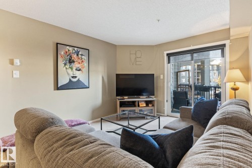 208 18122 77 Street, Edmonton, AB - Indoor Photo Showing Living Room