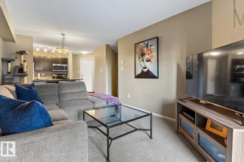 208 18122 77 Street, Edmonton, AB - Indoor Photo Showing Living Room