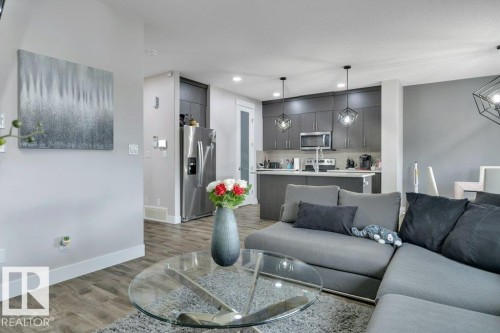 100 Aston Bend, Leduc, AB - Indoor Photo Showing Living Room