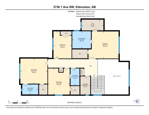 Floor plan - 3736 1 Avenue Sw, Edmonton, AB - Other