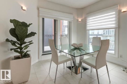 606 10108 125 Street, Edmonton, AB - Indoor Photo Showing Dining Room