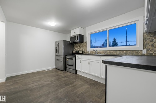 13228 83 Street Nw, Edmonton, AB - Indoor Photo Showing Kitchen