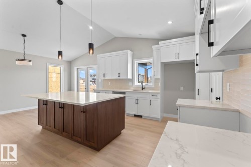 317 Fundy Way, Cold Lake, AB - Indoor Photo Showing Kitchen With Upgraded Kitchen