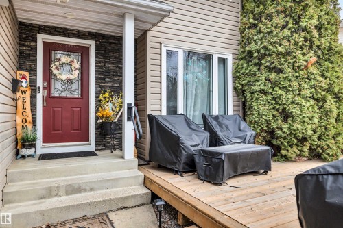 37 Deane Crescent, St. Albert, AB - Outdoor With Deck Patio Veranda With Exterior