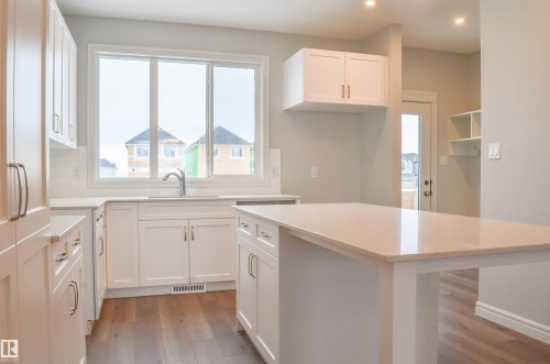 18832 28 Avenue, Edmonton, AB - Indoor Photo Showing Kitchen With Upgraded Kitchen