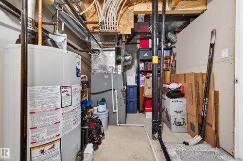 Image quality insufficient for description - 8477 Sloane Crescent, Edmonton, AB - Indoor Photo Showing Basement