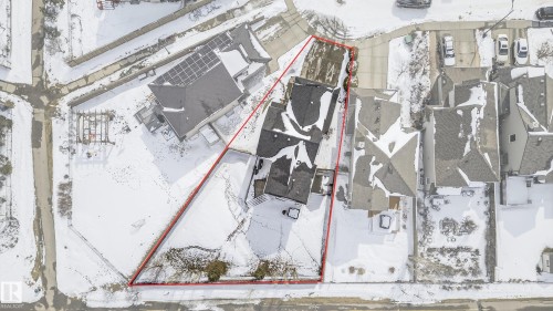 Aerial Boundary Map. Illustrating the property's perimeter within its surrounding context - 8477 Sloane Crescent, Edmonton, AB - Other
