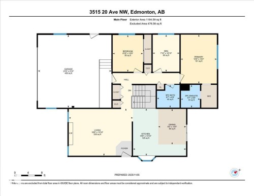 View of property floor plan - 3515 20 Avenue, Edmonton, AB - Other