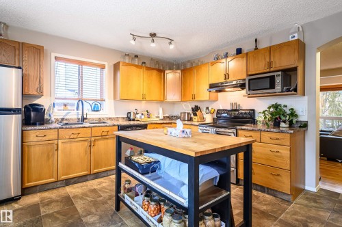 5428 202 Street, Edmonton, AB - Indoor Photo Showing Kitchen