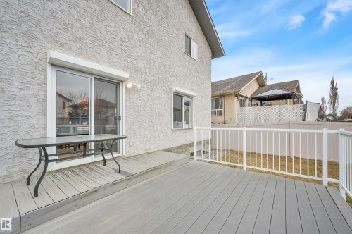 183 Castle Drive, Edmonton, AB - Outdoor With Deck Patio Veranda With Exterior