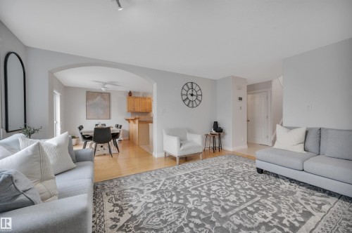 183 Castle Drive, Edmonton, AB - Indoor Photo Showing Living Room