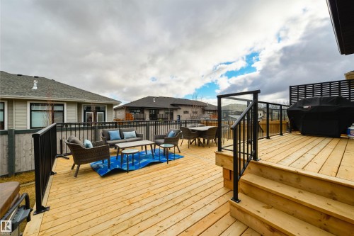 36 Avonlea Way, Spruce Grove, AB - Outdoor With Deck Patio Veranda With Exterior