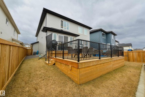 36 Avonlea Way, Spruce Grove, AB - Outdoor With Deck Patio Veranda With Exterior
