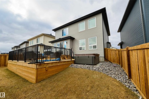 36 Avonlea Way, Spruce Grove, AB - Outdoor With Deck Patio Veranda With Exterior