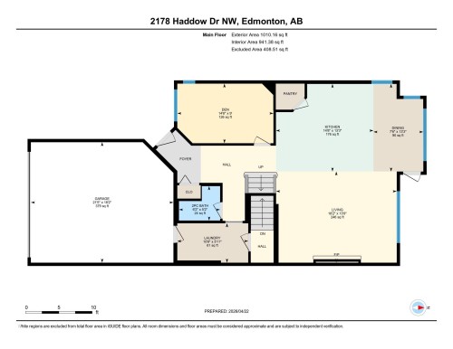 Floor plan - 2178 Haddow Drive, Edmonton, AB - Other