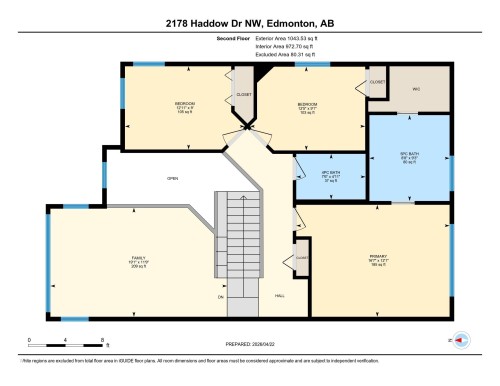 Floor plan - 2178 Haddow Drive, Edmonton, AB - Other