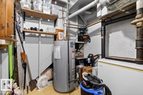 256 Callingwood Place, Edmonton, AB - Indoor Photo Showing Basement