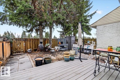 256 Callingwood Place, Edmonton, AB - Outdoor With Deck Patio Veranda